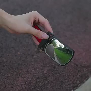 Acrylic Car Baby Rear View Auxiliary Wide-angle Curved Mirror Interior Blind Spot for Baby