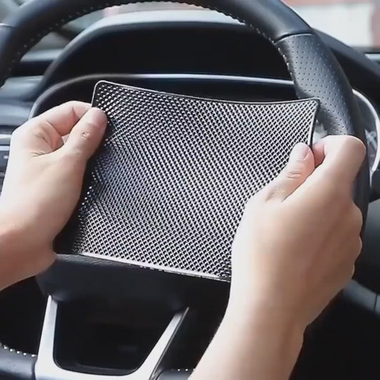 High-Temperature Resistant Silicone Car Dashboard Mat - Non-Slip